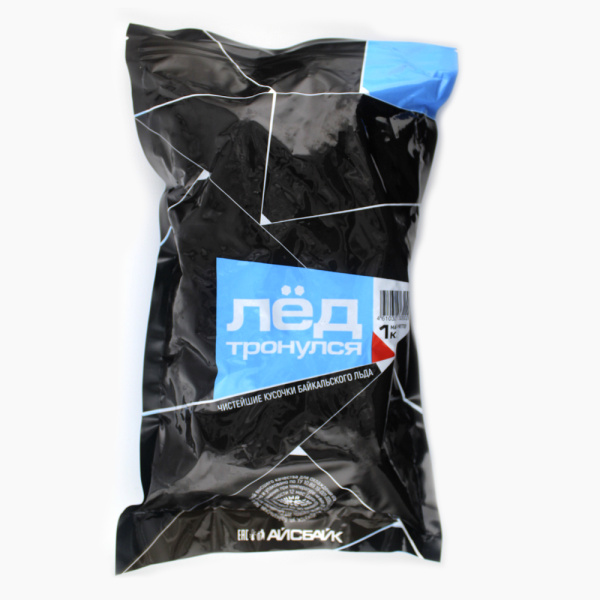 Лед пищевой ЛЕД ТРОНУЛСЯ гурмэ 1кг